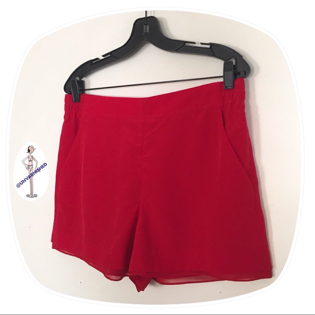Club Monaco Silk Shorts